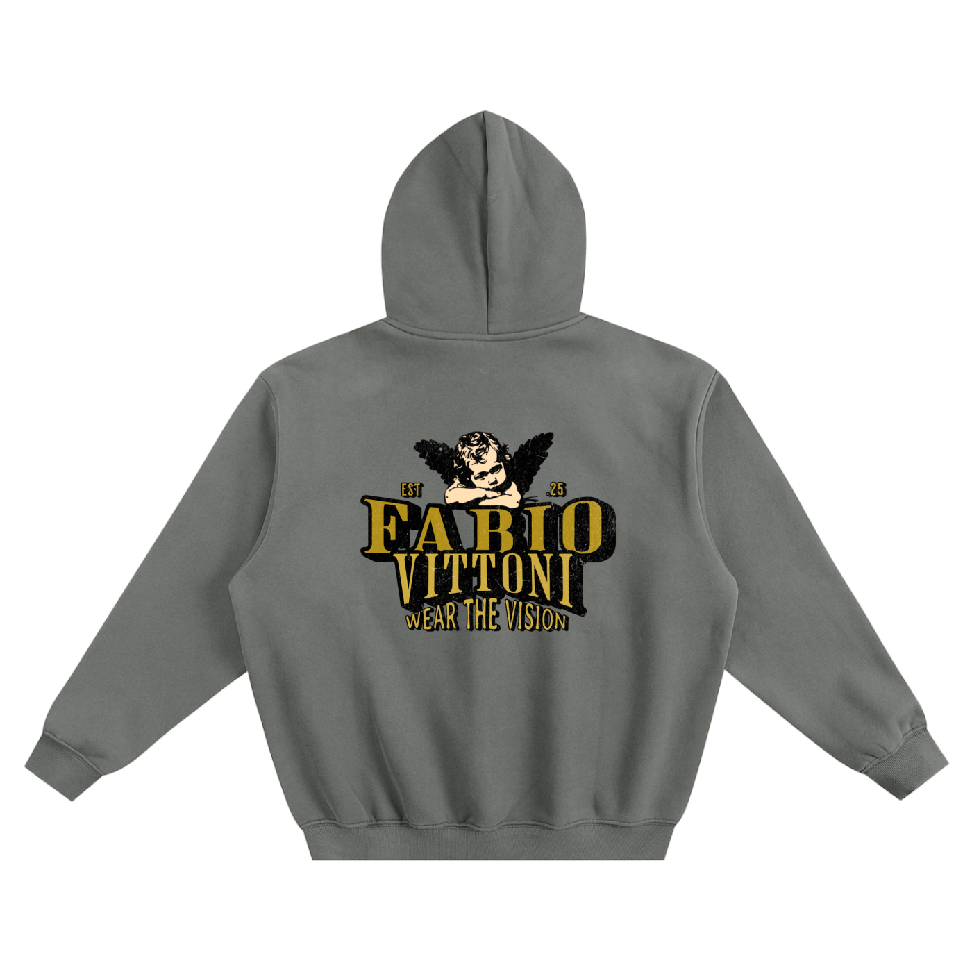 Wear The Vision Fleeced Boxy Hoodie