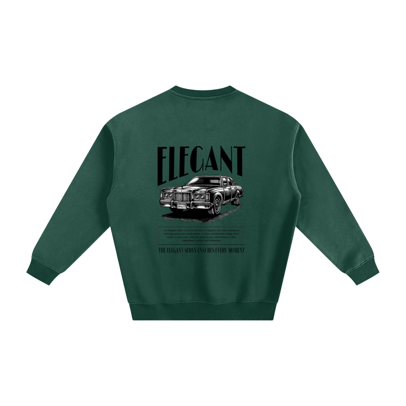 Elegant Fleeced Sweatshirt