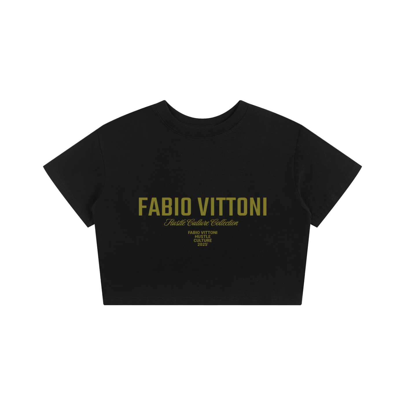 Hustle Culture Collection Baby Tee Seamless T-Shirt