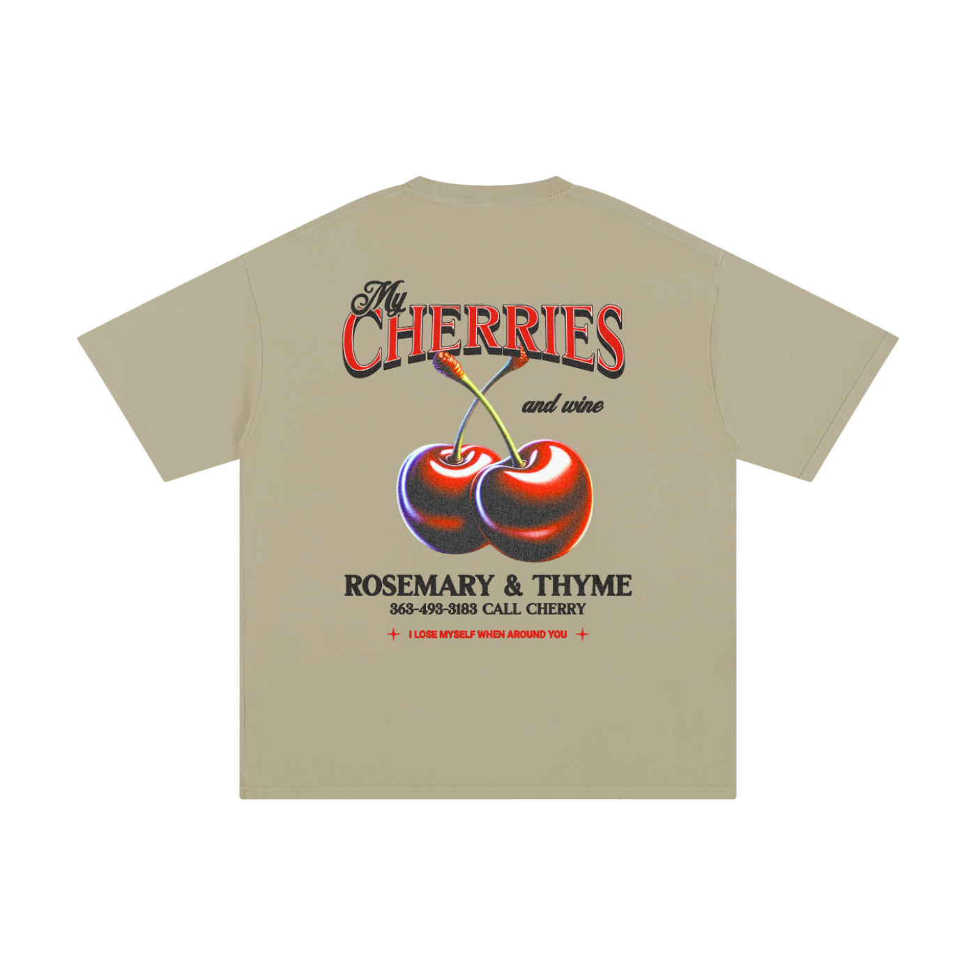 My Cherries and Wine Men's T-shirt