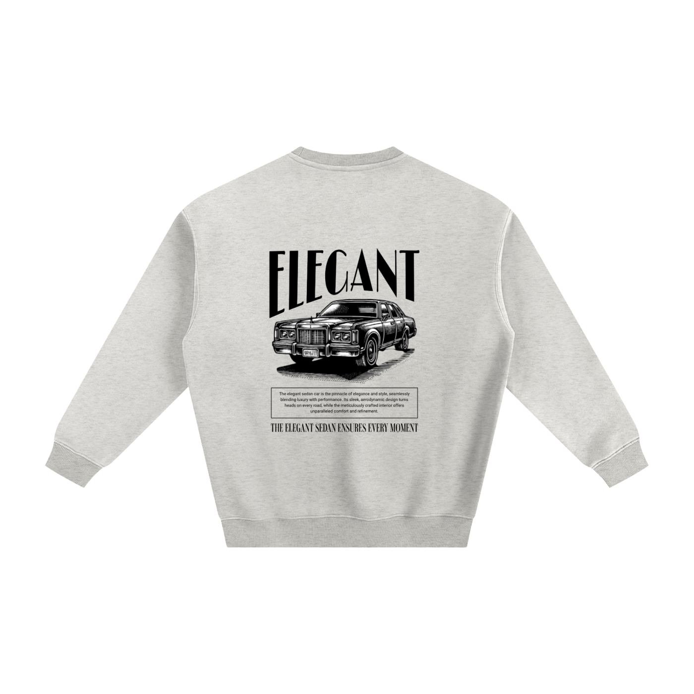 Elegant Fleeced Sweatshirt