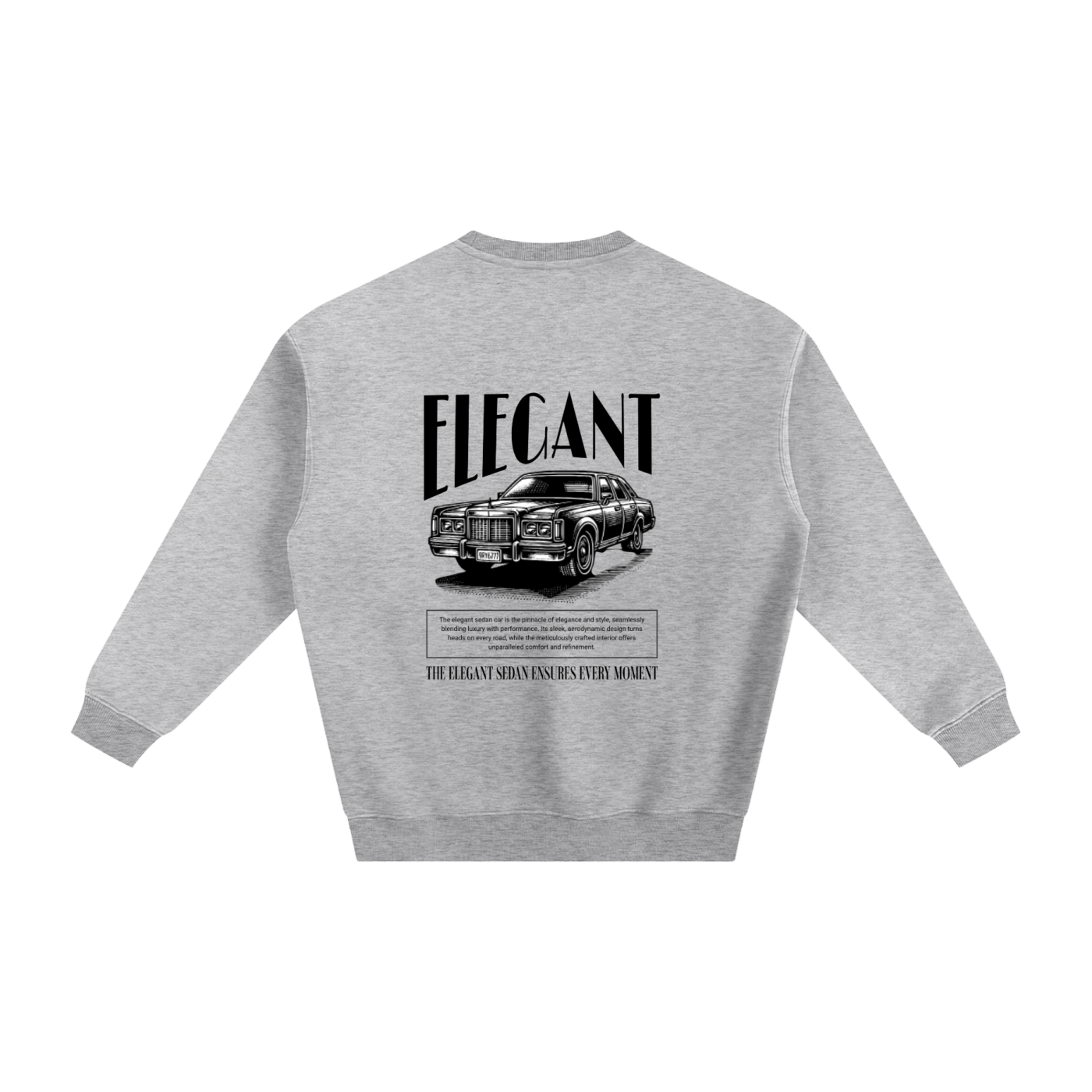 Elegant Fleeced Sweatshirt