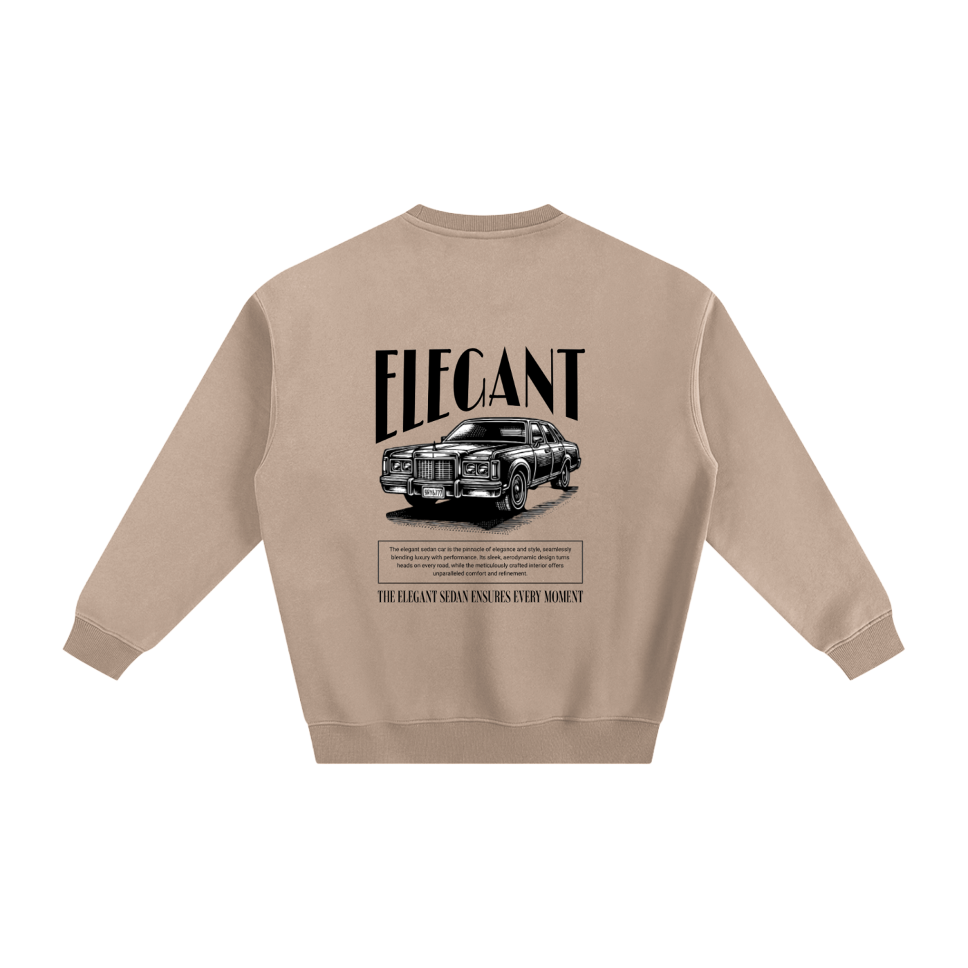Elegant Fleeced Sweatshirt