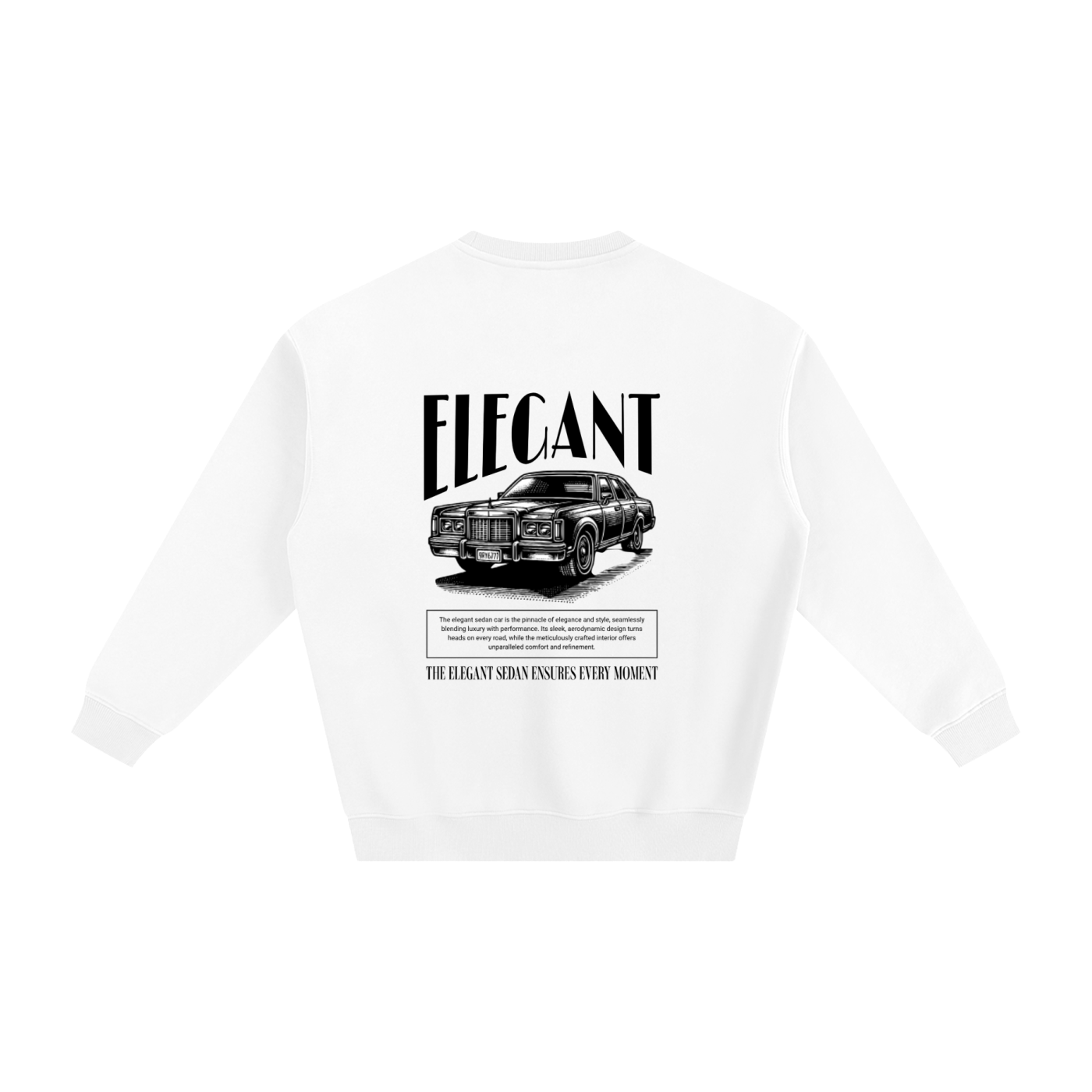 Elegant Fleeced Sweatshirt