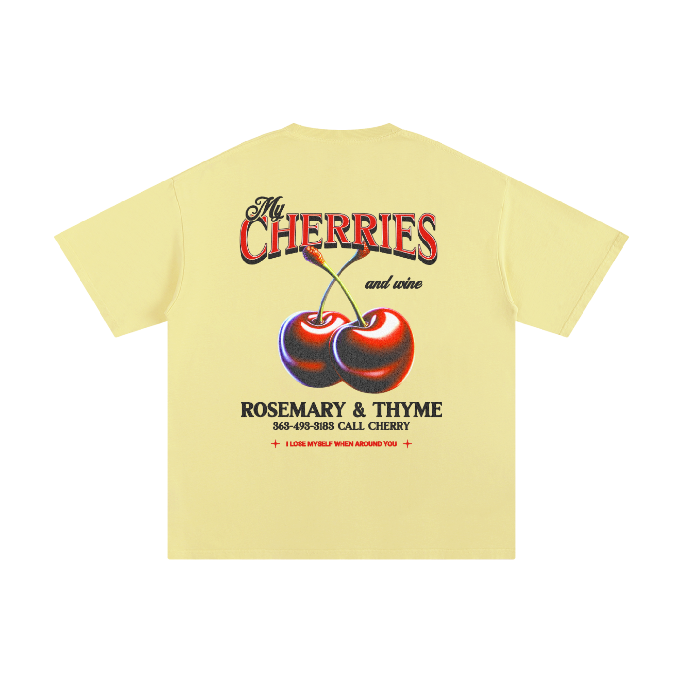My Cherries and Wine Men's T-shirt