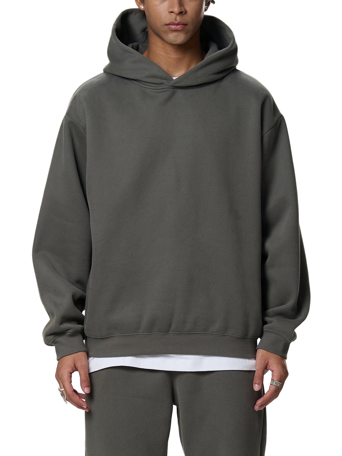 Wear The Vision Fleeced Boxy Hoodie