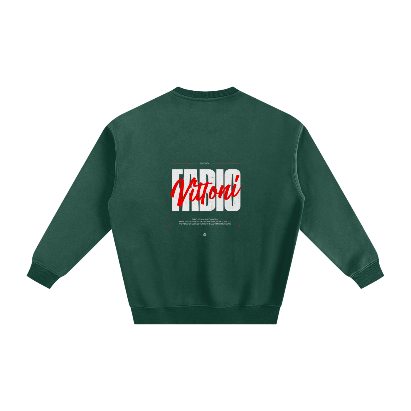 Fabio Vittoni Fleeced Sweatshirt