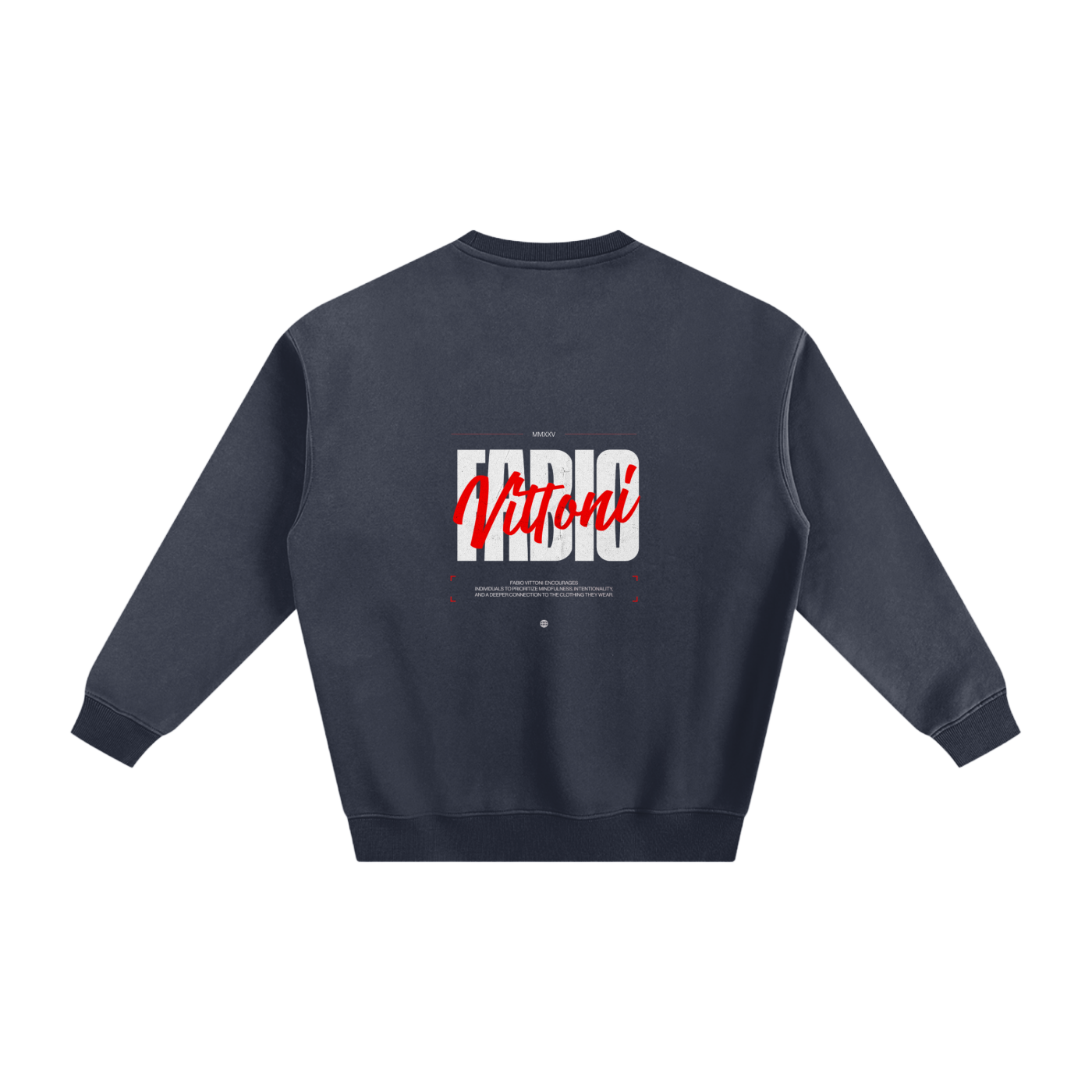 Fabio Vittoni Fleeced Sweatshirt