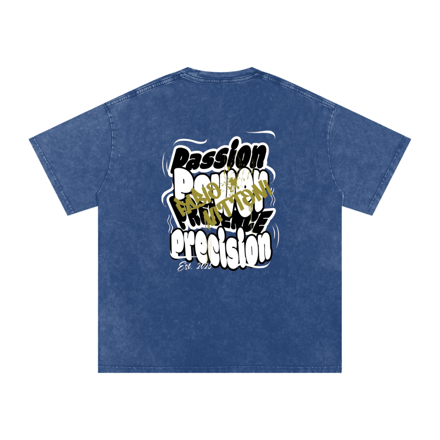 Quadruple P Acid Wash Oversize T-Shirt - 250 GSM