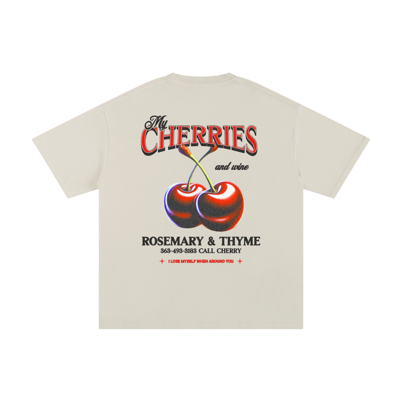 My Cherries and Wine Men's T-shirt
