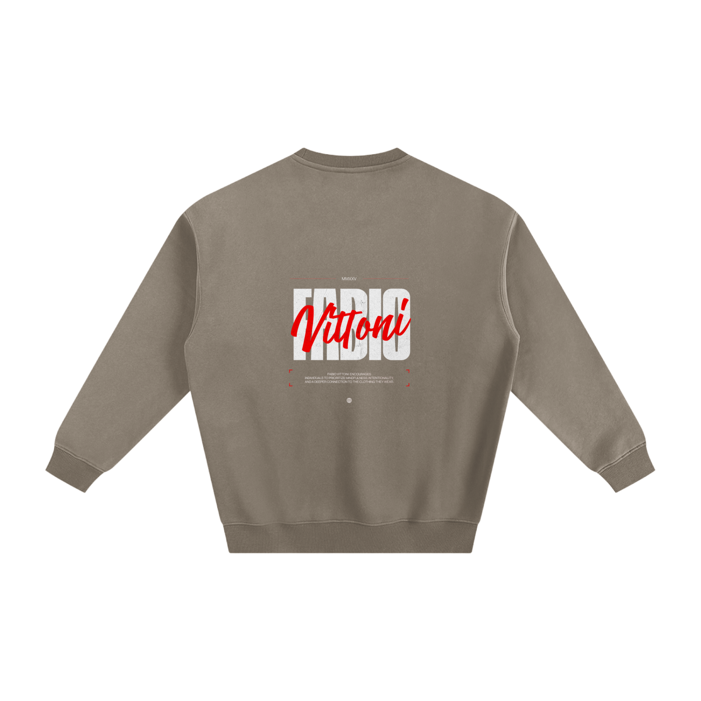 Fabio Vittoni Fleeced Sweatshirt