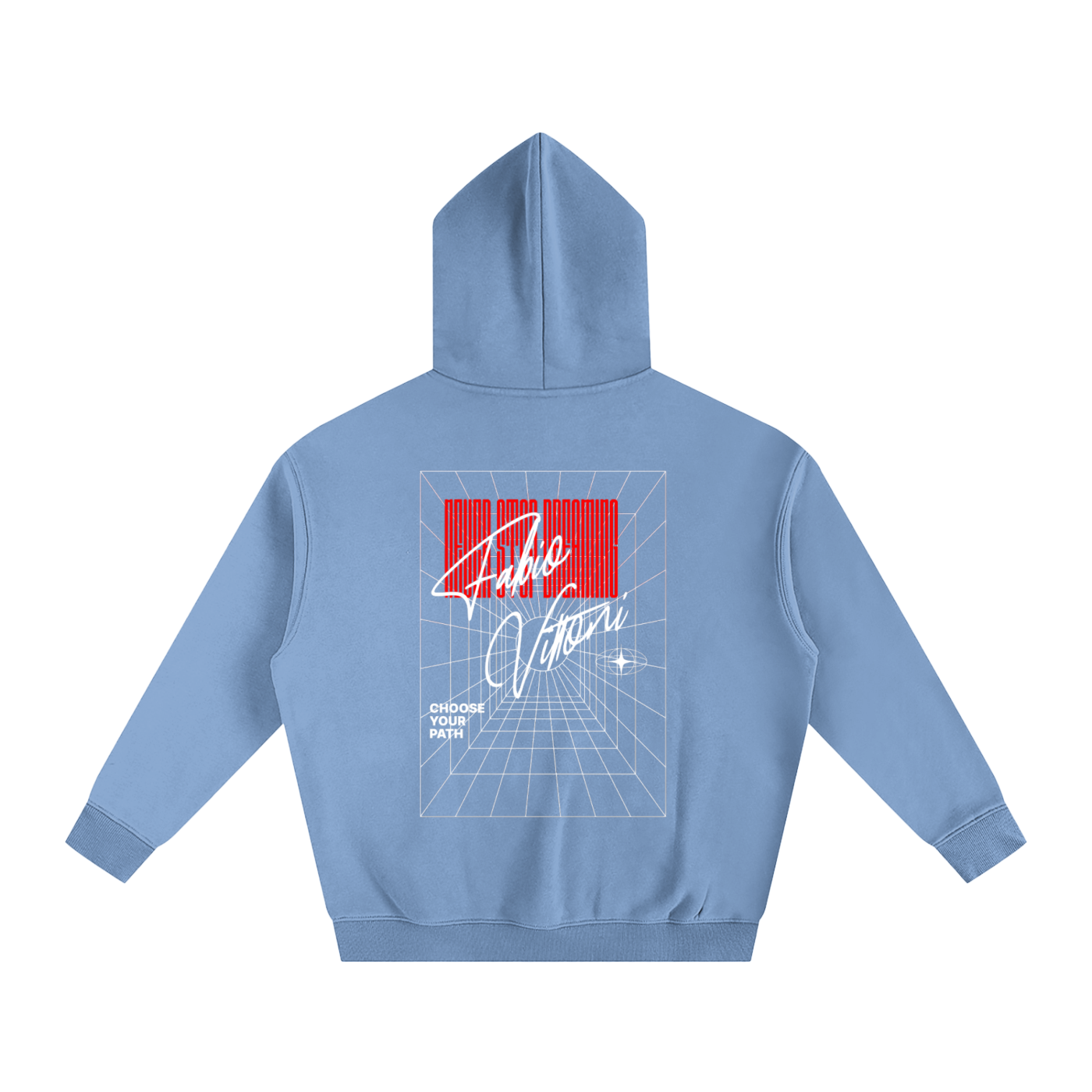 Never Stop Dreaming Oversize Fleeced Hoodie