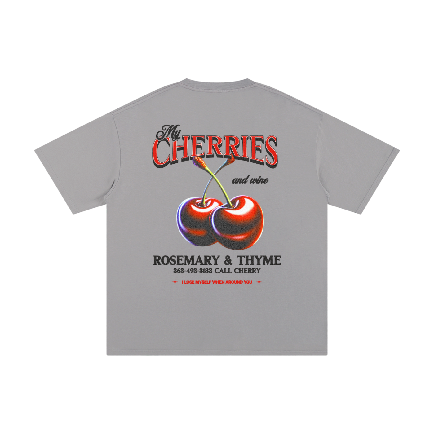 My Cherries and Wine Men's T-shirt