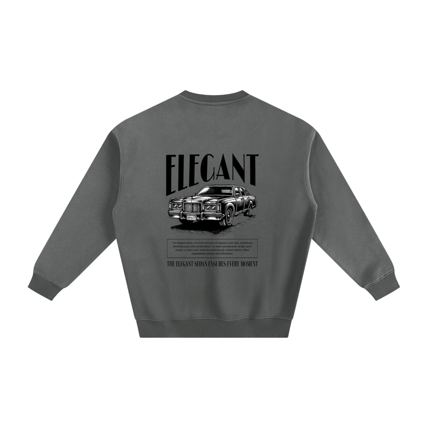 Elegant Fleeced Sweatshirt
