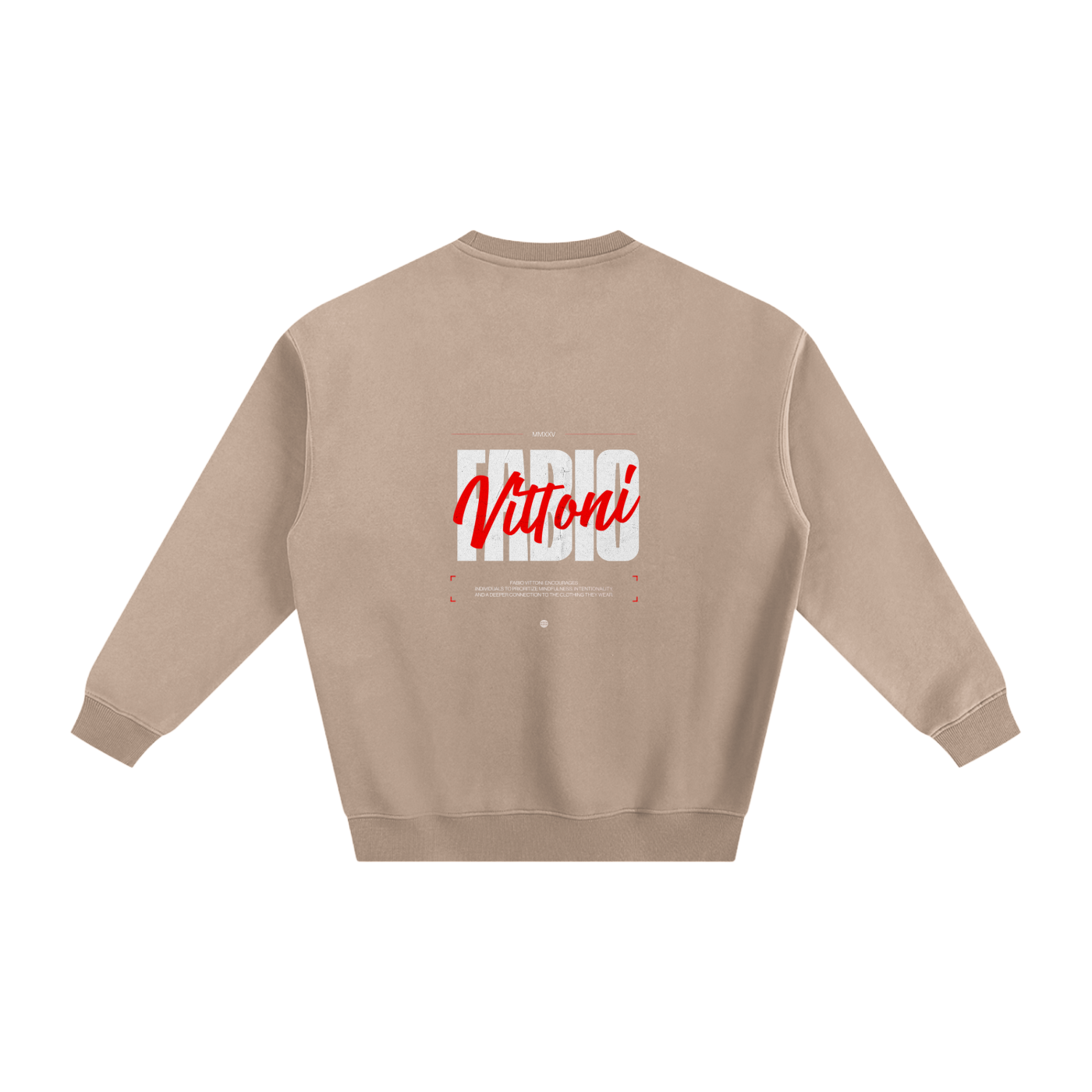 Fabio Vittoni Fleeced Sweatshirt