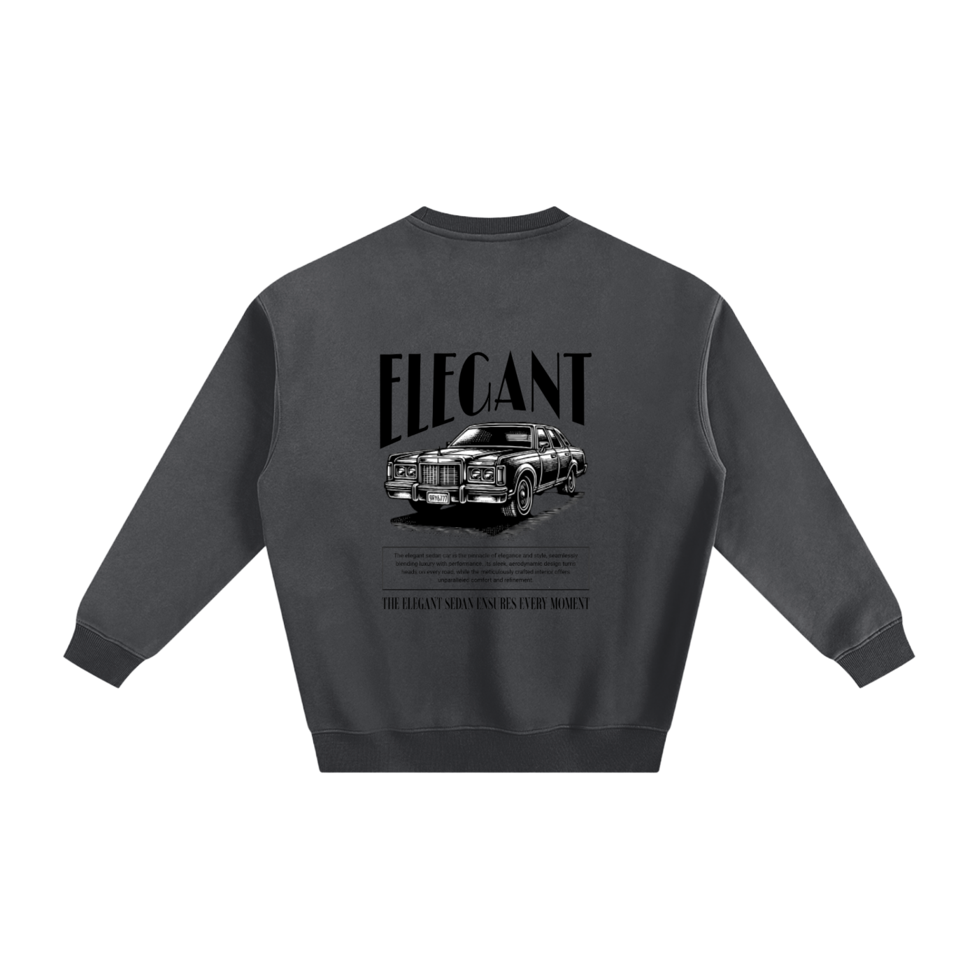 Elegant Fleeced Sweatshirt