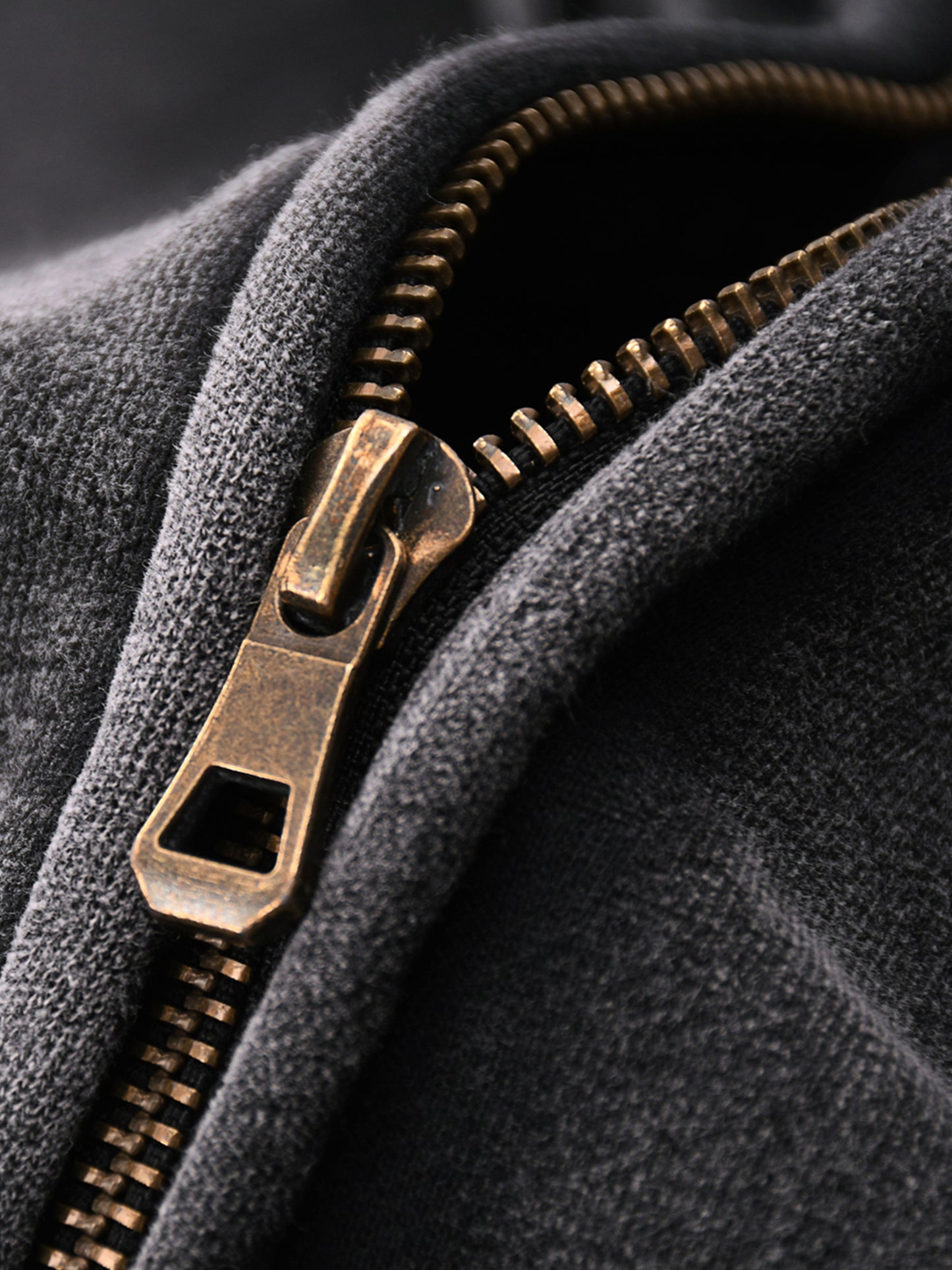 Classic Culture Zip-Through Boxy Fleece Hoodie Classic Culture