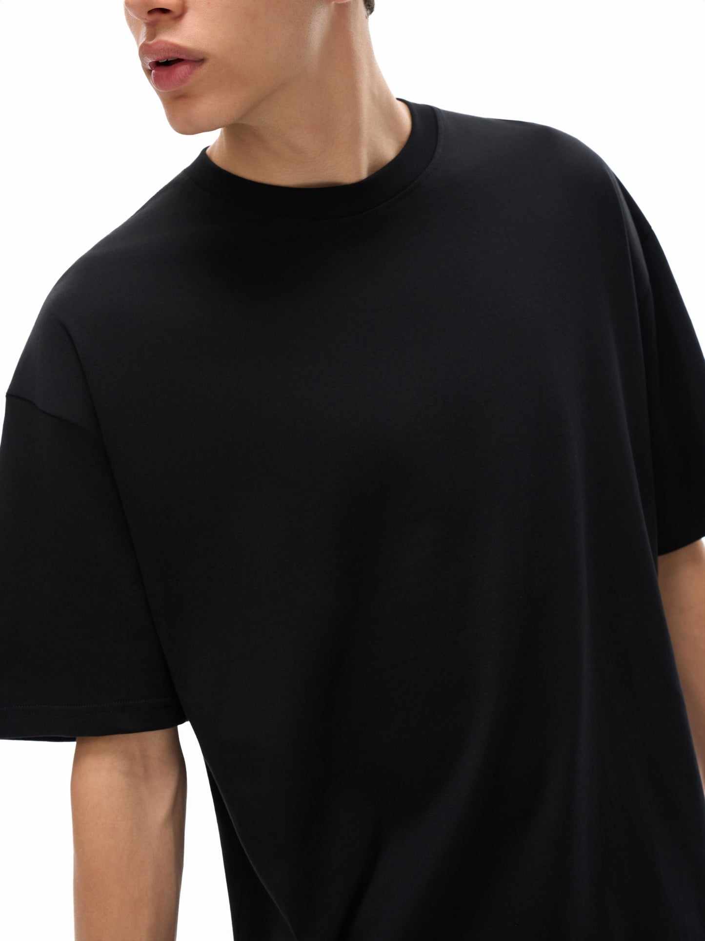 Manhattan Tennis Club Oversize Deep Drop Shoulder Tee